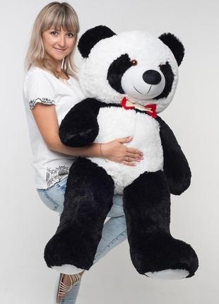 Плюшевий ведмедик mister medved панда 135 см2 фото