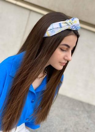 Стильный обруч ободок для волос my scarf коллекция украина
