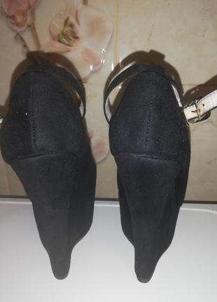 Туфли женские замшевые 37р3 фото