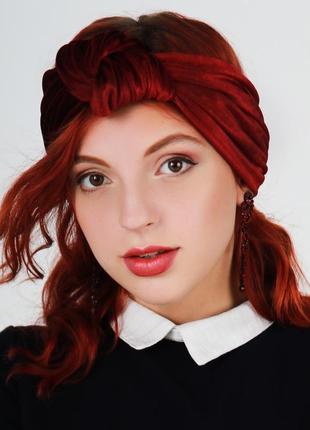 Тюрбан-обруч, повязка обруч, повязка на голову