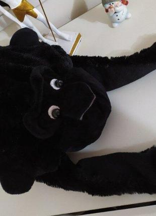 Черная обезьянка новогодний карнавальный костюм шапка обезьяна театр2 фото