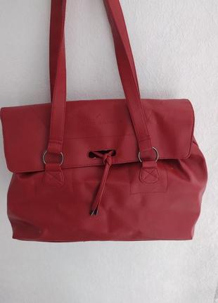 Красная сумка daniel hechter1 фото