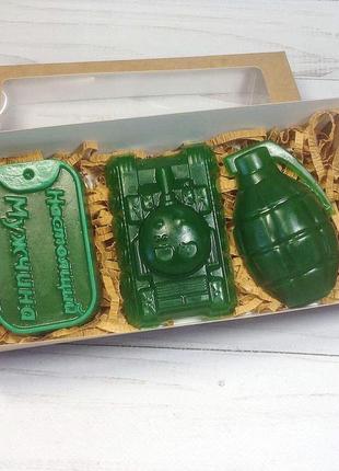 Сувенирное мыло, набор для мужчин