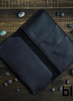 Кожаный чехол-портмоне для смартфона ручной работы для iphone, huawei, lenovo, samsung, xiaomi8 фото