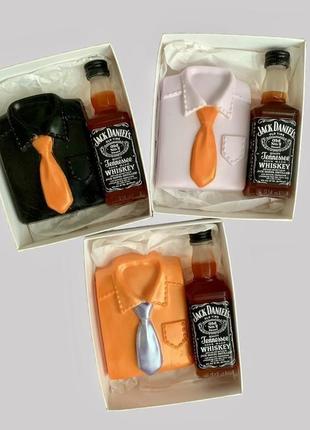 Сувенірна мило чоловічий набір "для білих комірців-1"