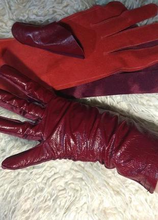 Эксклюзивные перчатки.кожанные перчатки4 фото
