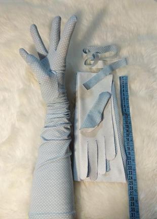 Свадебные перчатки.длинные перчатки.3 фото
