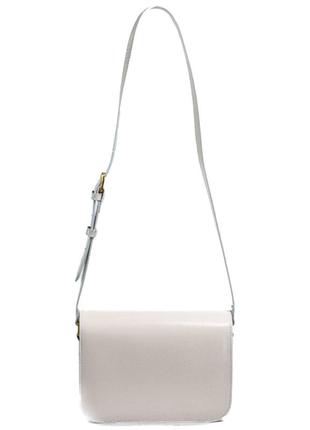 Сумка celine claude crossbody bag white7 фото