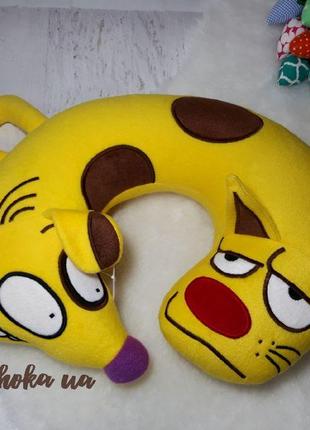 Автоподушка кот - пес