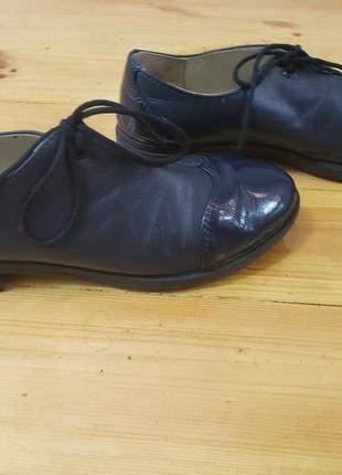 Туфли кожаные