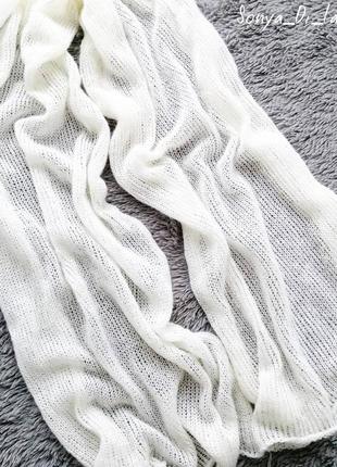 Шикарный шарф из кидмохера1 фото