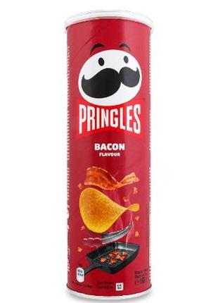 Чипси pringles бекон 165г