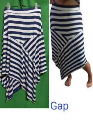 Юбка в рубчик из плотного трикотажа gap. vintage stories zara