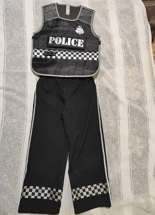 Карнавальный костюм полицейского на 6-8роков