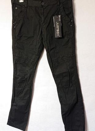 Мужские летние брюки штаны justboy 36 l xl 48 50 52 хлопок хлопковые8 фото