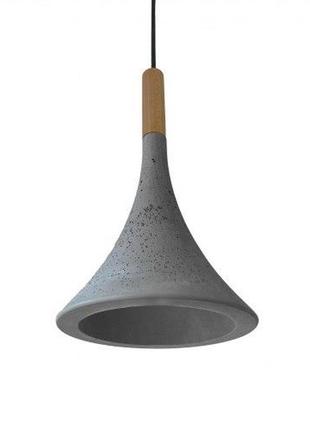 Подвесной светильник гипсовый luminaria wood line p2406 bt бетон