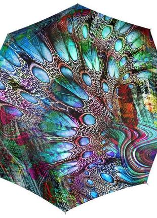 Жіночий зонтик doppler атласний пава ( повний автомат ), арт. 746165 sp