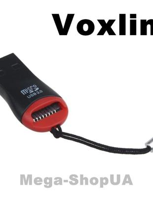 Кард-рідер micro sd – usb. міні кардрідер адаптер, зчитувач флеш-карток tf card y72xc
