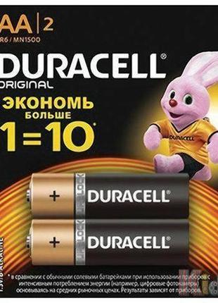 Батарейка duracell basic aa 1.5v duracell
