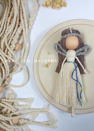 Макраме янгол ,ангел