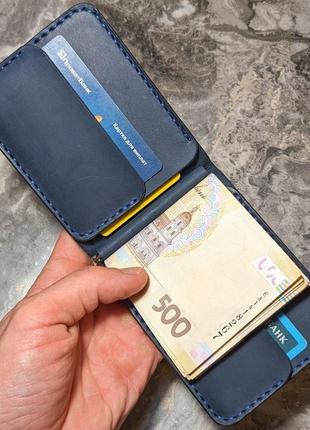 Затиск для грошей, гаманець із зажимом ручної роботи3 фото