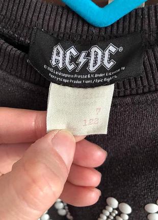 Світшот, zara, ac⚡️dc, 122 см 2