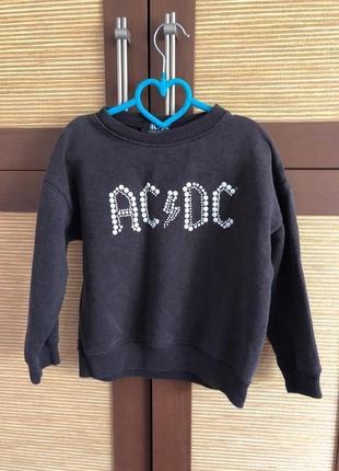 Світшот, zara, ac⚡️dc, 122 см