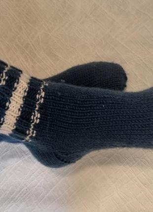 Шкарпетки із високоякісної товстої німецької пряжі.3 фото