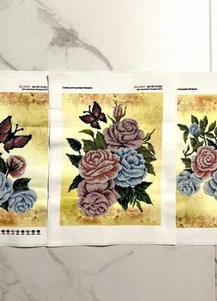 Картина бісером з 3х частин