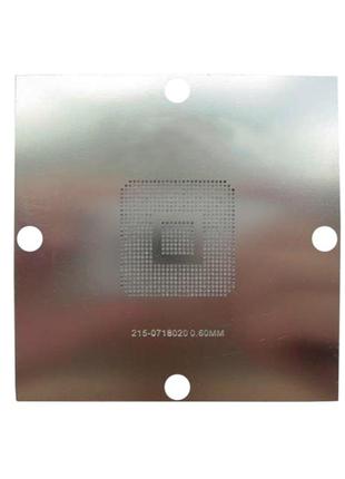 Трафарет bga прямого нагрева 215-0718020 (0.60 mm) 90 x 90 mm