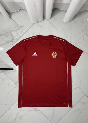 Adidas fc basel training football shirt men’s1 фото