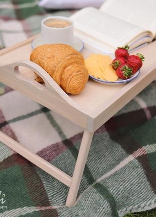 Столик для сніданку, столик для ноутбука, столик-піднос3 фото