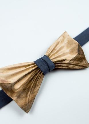 Деревянная галстук-бабочка . подарок на годовщину для мужа. деревянный аксессуар.4 фото