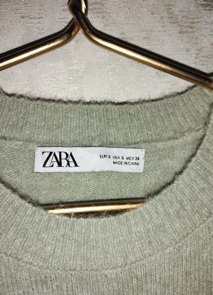 Объемный свитерик с рюшами,новые коллекции zara4 фото