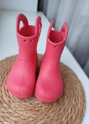 Кроксы crocs резиновые сапоги резиновые c68 фото