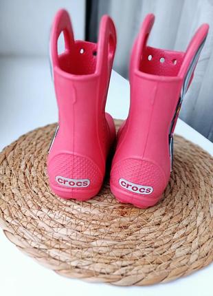 Крокси crocs гумові чоботи резинові c63 фото