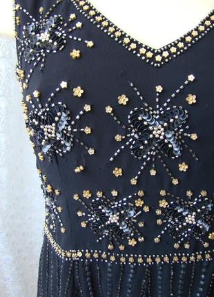 Платье вечернее с бисером lace&beads р.44-46 76947 фото