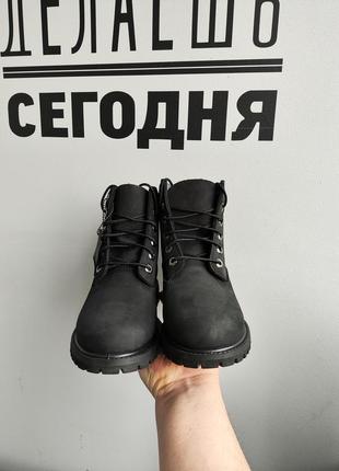 Продам черевики timberland women's 6 in premium black nubuck waterproof insulated boots