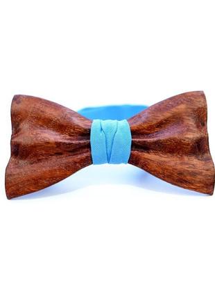 Дерев'яна  краватка-метелик . подарунок для брата. дерев'яна яний аксесуар.2 фото