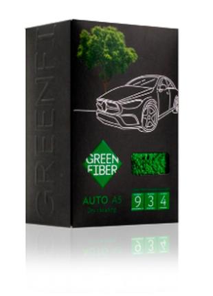 Авторушник двусторонній для миття auto s5 серії green fiber auto розміри: 30 см х 40 см3 фото