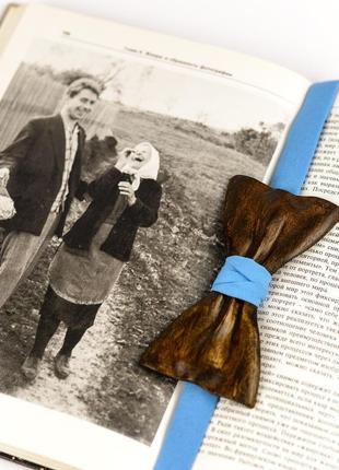 Дерев'яна краватка-метелик . подарунок на річницю для чоловіка . дерев'яний аксесуар.6 фото