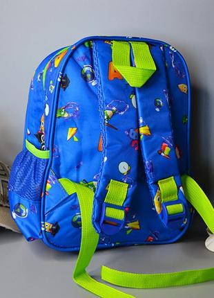 Школьный рюкзак для мальчика “робот-динозавр”3 фото