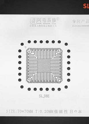 Трафарет bga amaoe для ноутбука slj8e (0.2 mm)