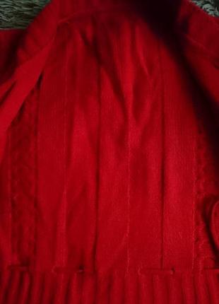 Вязанный теплый кардиган, в составе шерсть 😜4 фото
