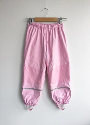 Детские брюки дождевики грязеприф lupilu2 фото