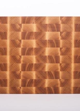 Кухонная торцевая разделочная доска linewood  50х35х4,5 см из ясеня2 фото