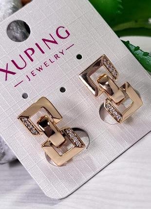 Серьги xuping2 фото