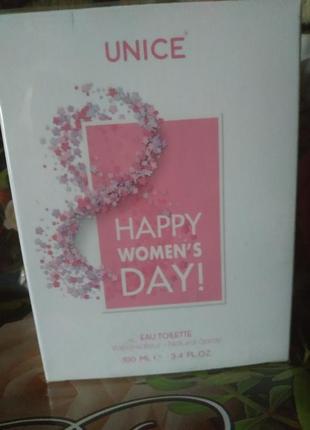 Туалетна вода юнайс happy women's day !