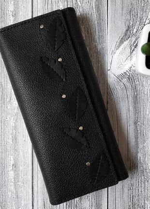 Кошелек женский кожаный