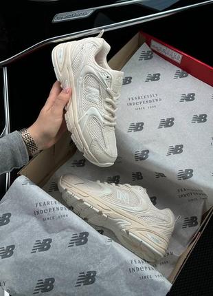 Жіночі кросівки new balance 530 beige5 фото